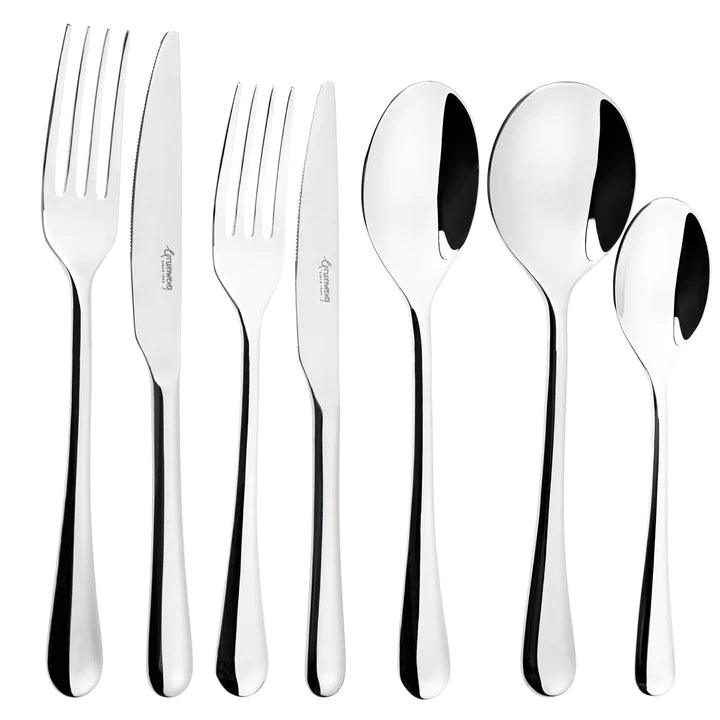 Grunwerg Gliss 56 Piece Cutlery Set for 8 People - Millys Store