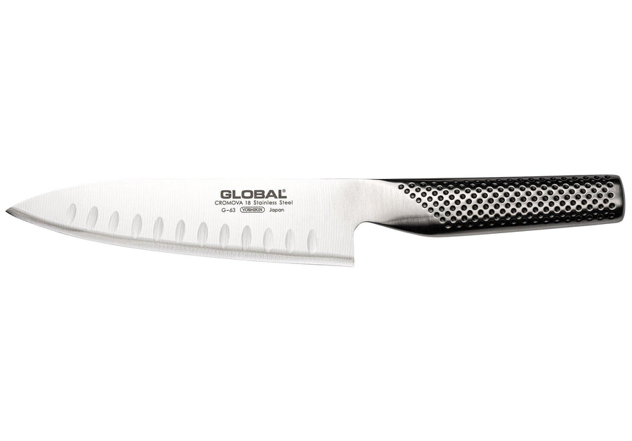 Global Knives G Series 16cm Cook's Knife, Fluted G63 - Millys Store
