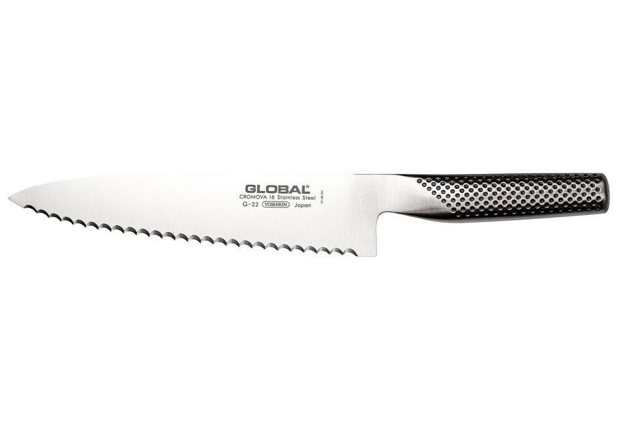 Global Knives G Series 20cm Bread Knife, Scalloped G22 - Millys Store