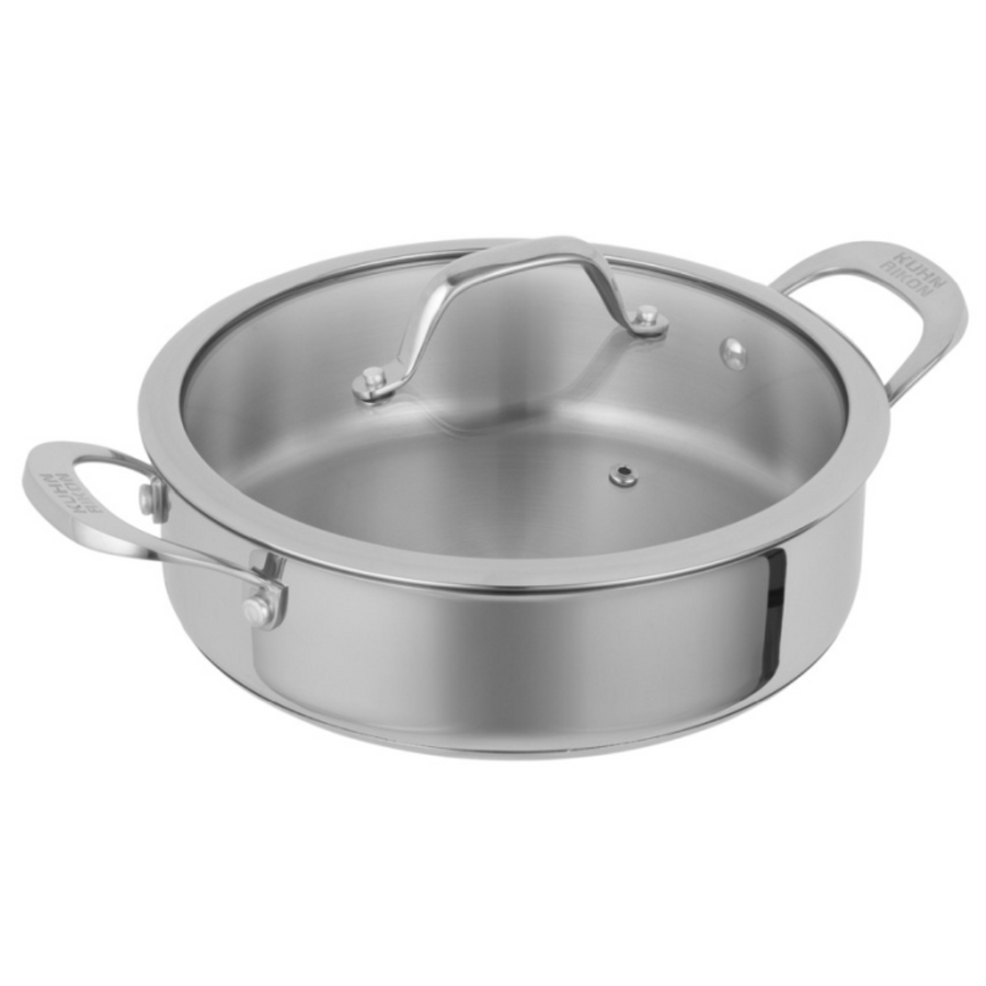 Kuhn Rikon Allround Shallow Casserole Uncoated 24cm