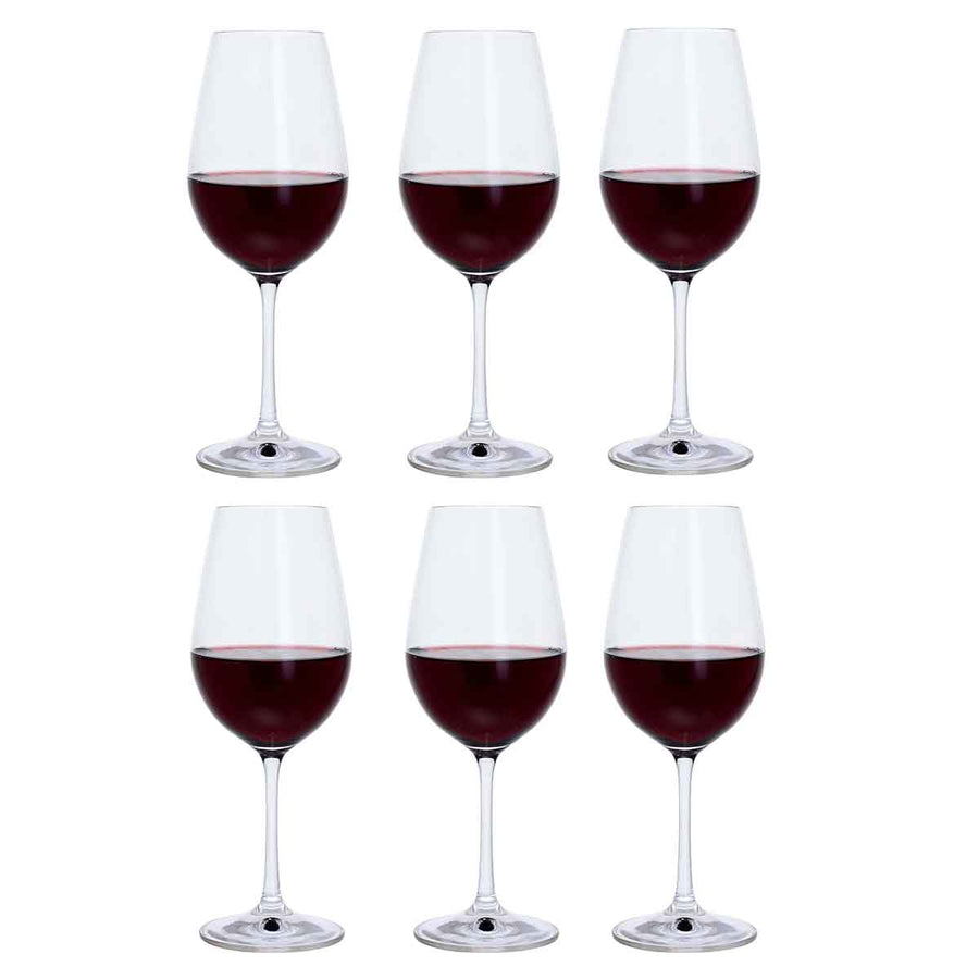 Dartington Crystal Six Red Wine Glass, Set of 6