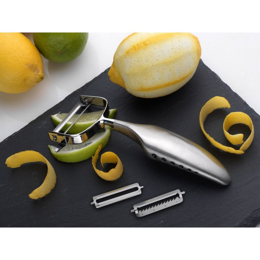 Global Knives GS Series 3-Way Vegetable Peeler with 4 blades GS-94