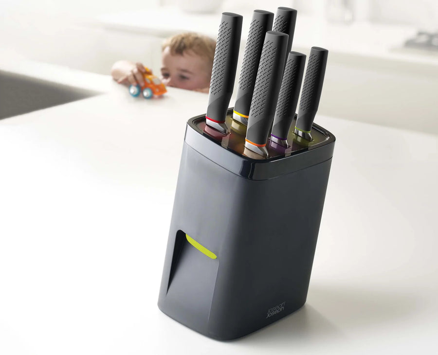 Joseph Joseph LockBlock™ Black Knife Block Set