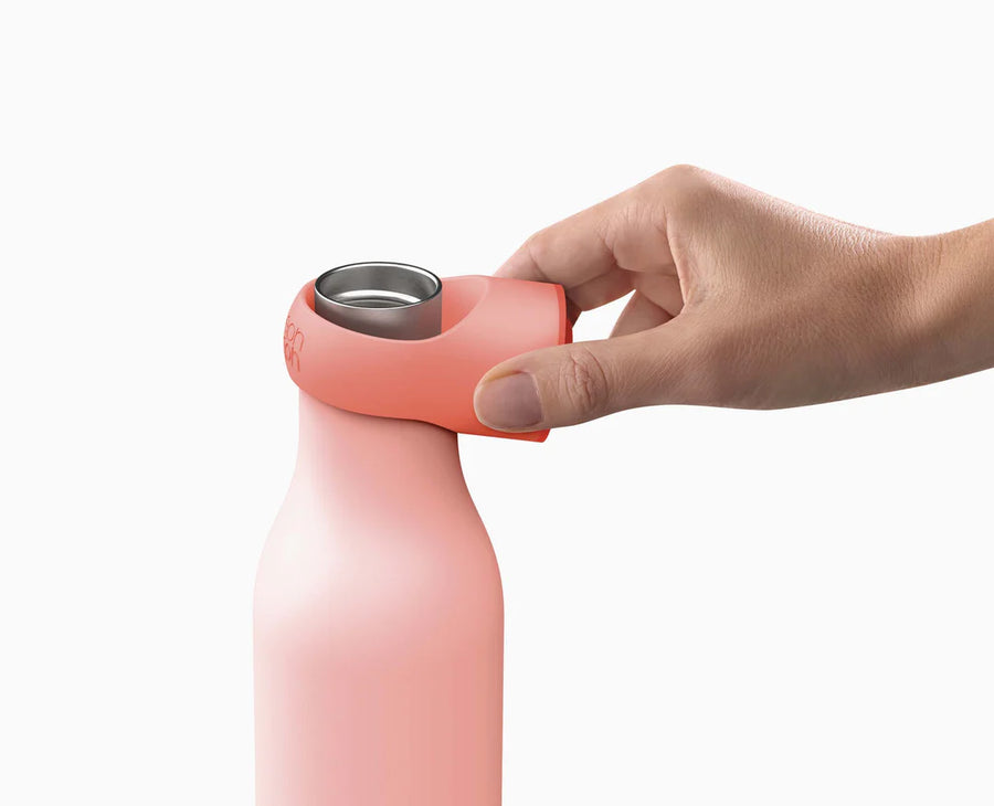 Loop™ 500ml Stainless-steel Coral Vacuum Insulated Water Bottle