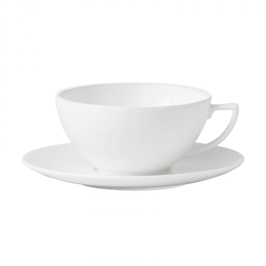 Jasper Conran China White Teacup and Saucer Small