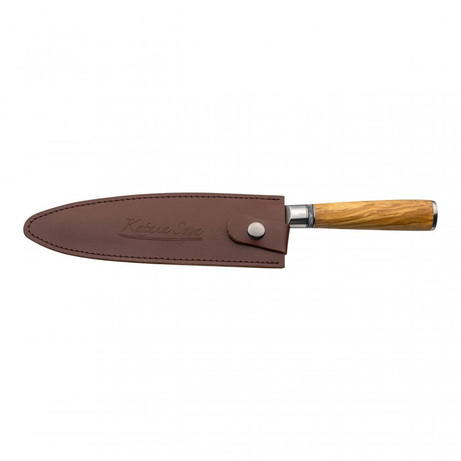 Katana Saya Olivewood 20cm Carving Knife