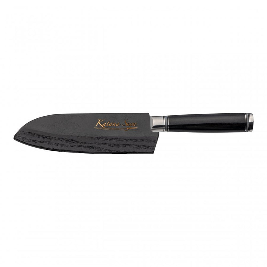 Katana Saya Pakkawood 12cm Santoku Knife