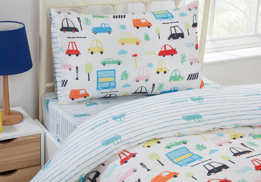 Kids Corner Out and About Cars Duvet Cover Set - Millys Store