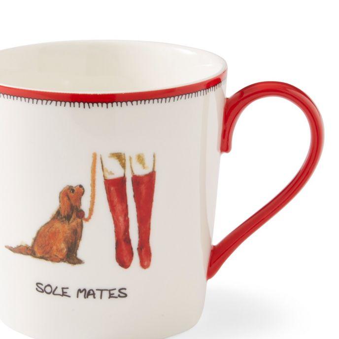 Kit Kemp Doodles Sole Mates Mug - Millys Store