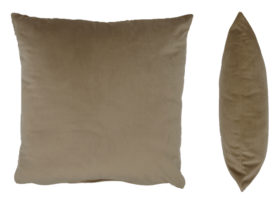 Opulence Velvet Cushion - Biscuit - Millys Store