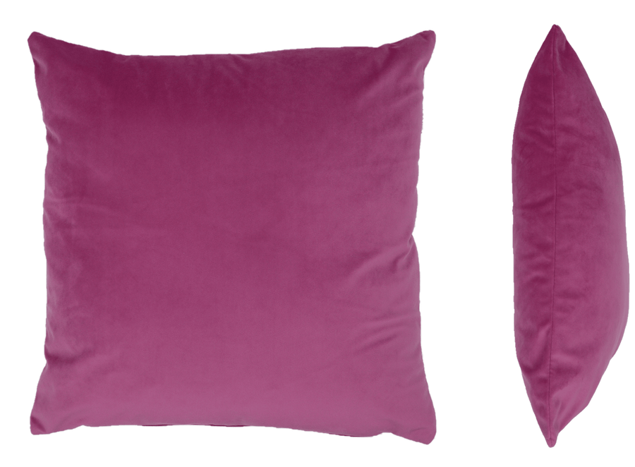 Opulence Velvet Cushion - Fuchsia Pink - Millys Store
