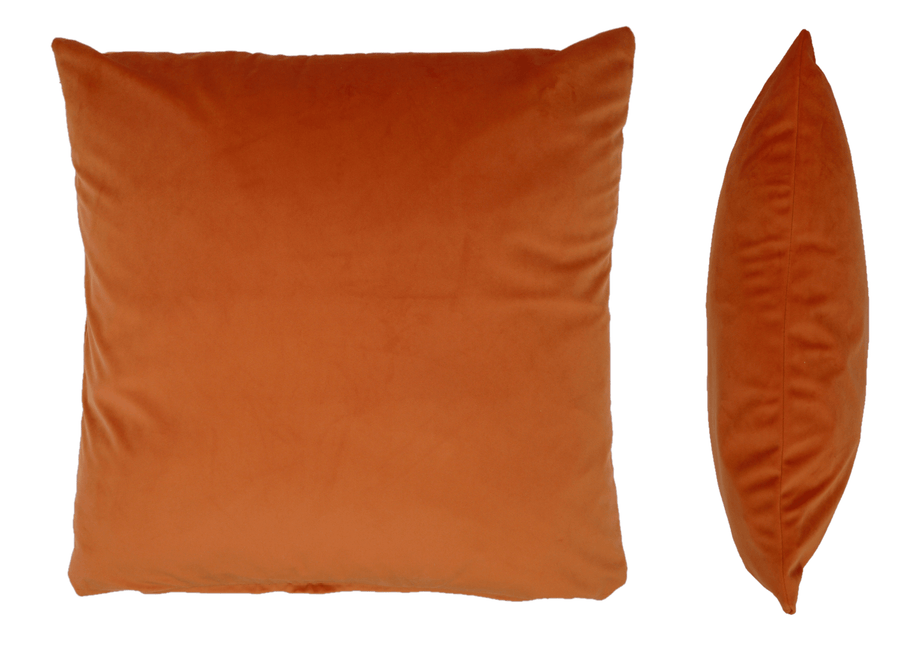 Opulence Velvet Cushion - Pumpkin - Millys Store
