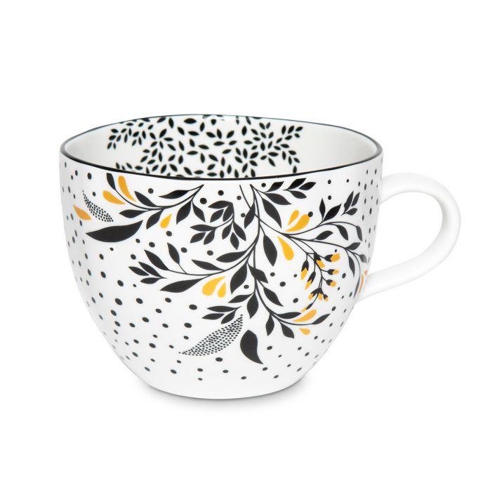 Sara Miller Artisanne Noir Mug, Bohemia - Millys Store