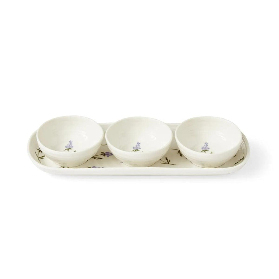 Sophie Conran Lavandula 3 Bowl & Tray Set - Millys Store