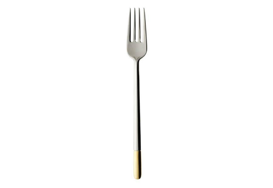 Villeroy & Boch Cutlery Ella Partially Gold Plated Dessert Fork - Millys Store