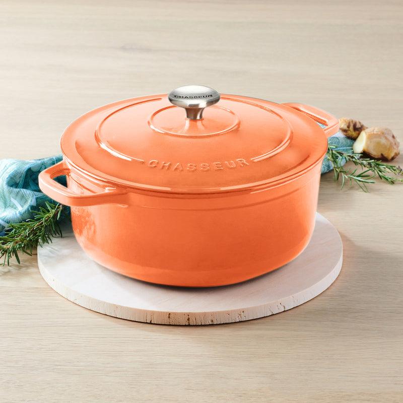 Chasseur 20cm Round Casserole – Tangerine - Millys Store