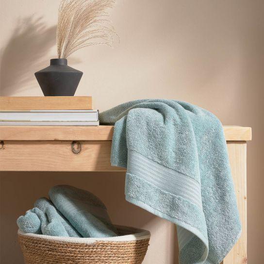 Christy 100% Organic Eco Twist Turkish Combed Cotton Towels - Haze - Millys Store