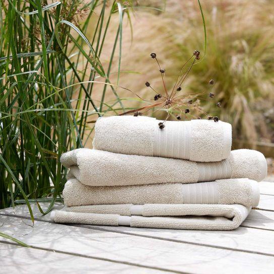 Christy 100% Organic Eco Twist Turkish Combed Cotton Towels - Natural - Millys Store
