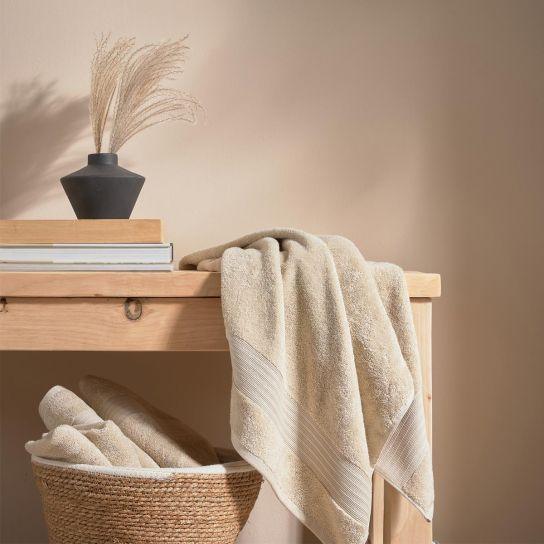 Christy 100% Organic Eco Twist Turkish Combed Cotton Towels - Natural - Millys Store
