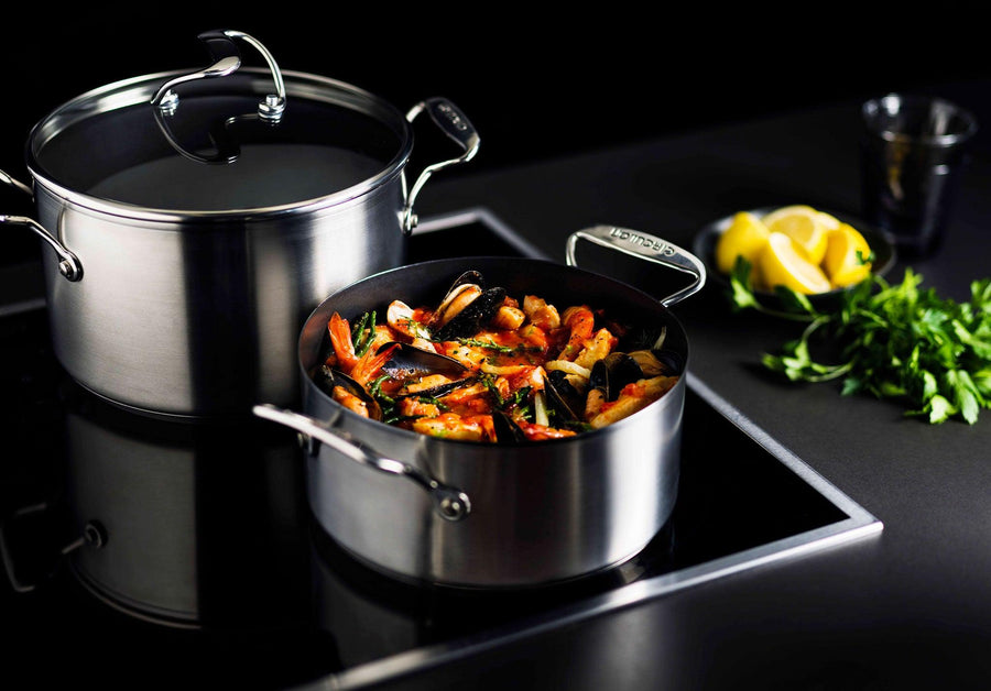 Circulon SteelShield Non-Stick Stainless Steel C-Series 30cm/4.7L Covered Sauteuse - Millys Store