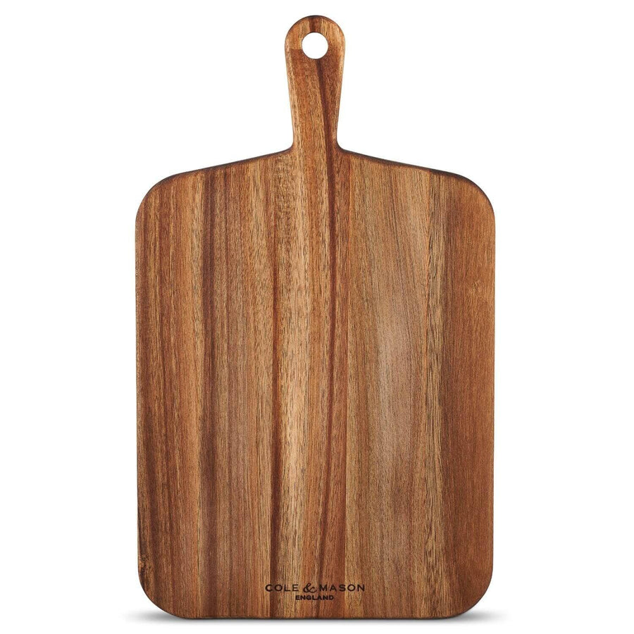 Cole & Mason Barkway Acacia Wooden Chopping Board With Handle - Medium - Millys Store