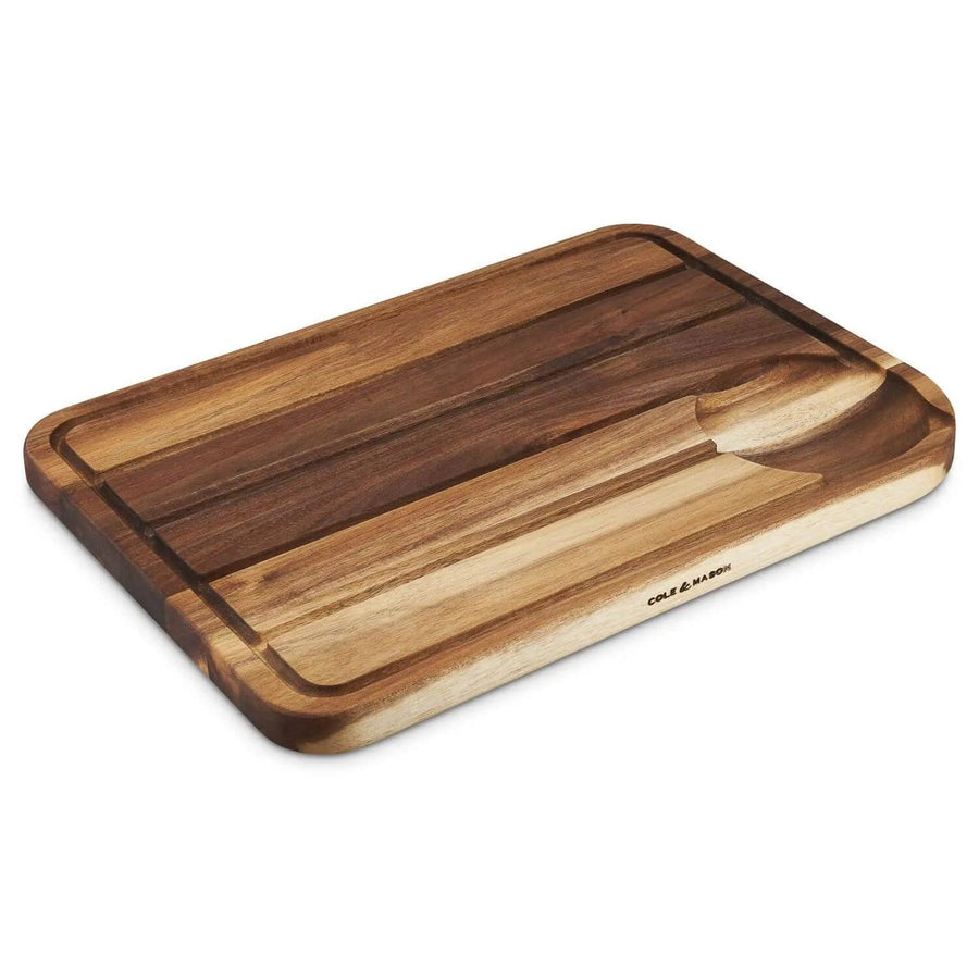 Cole & Mason Berden Extra Large Acacia Wood Carving Chopping & Serving Board - Millys Store