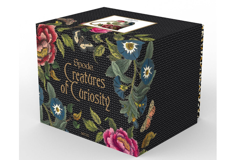 Creatures of Curiosity Cream Floral Mug - Millys Store