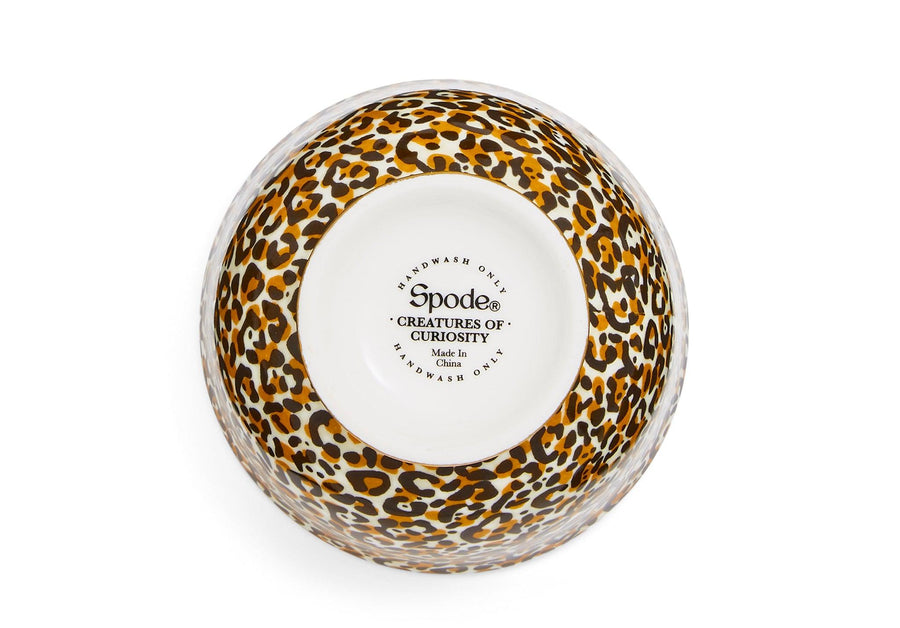 Creatures of Curiosity Leopard Print Sugar Bowl with Lid - Millys Store