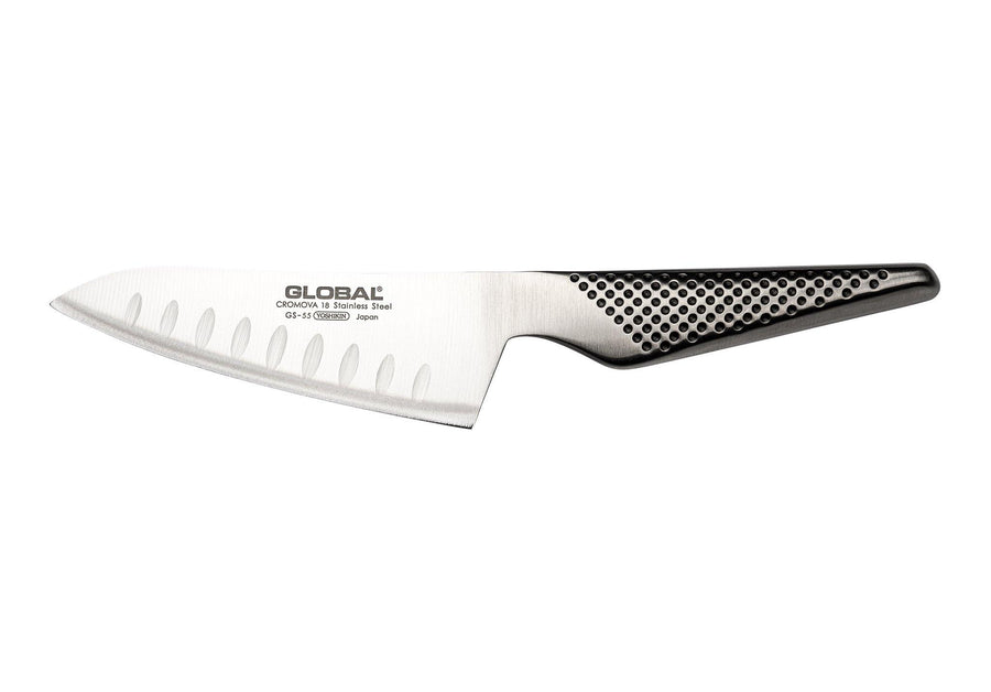 Global Knives GS Series 12cm Oriental Santoku Knife, Fluted GS55 - Millys Store