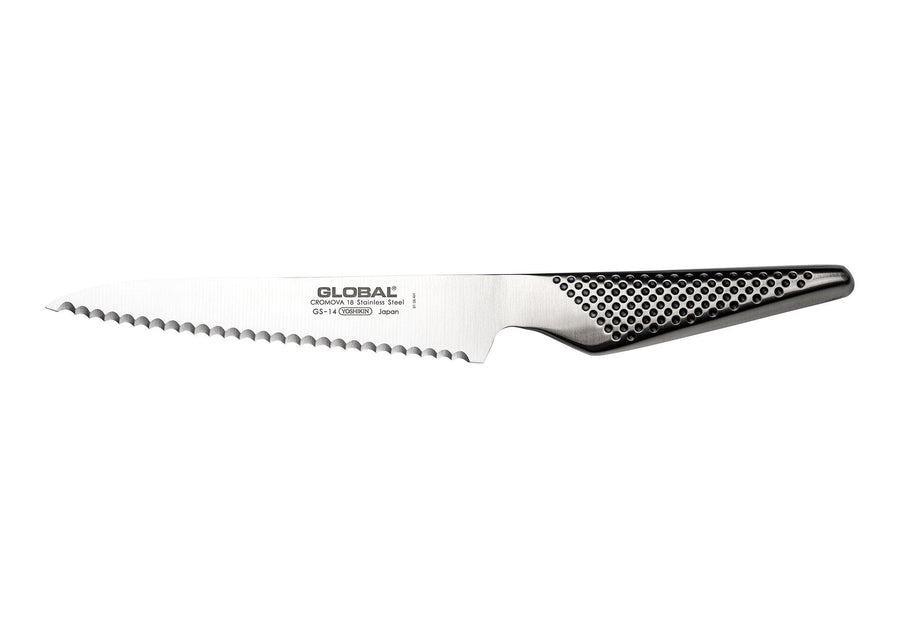 Global Knives GS Series 15cm Utility Knife, Scalloped GS14 - Millys Store