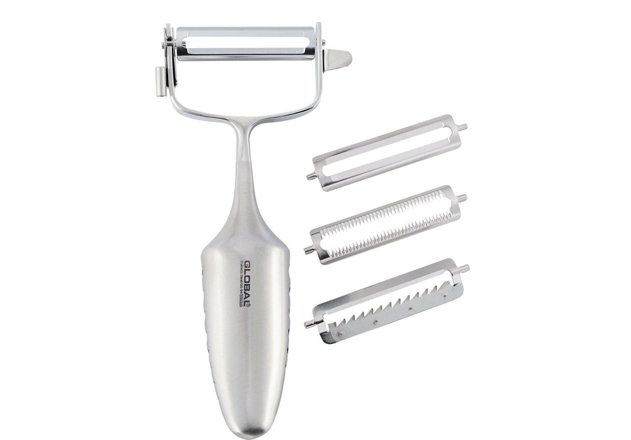 Global Knives GS Series 3-Way Vegetable Peeler with 4 blades GS-94 - Millys Store