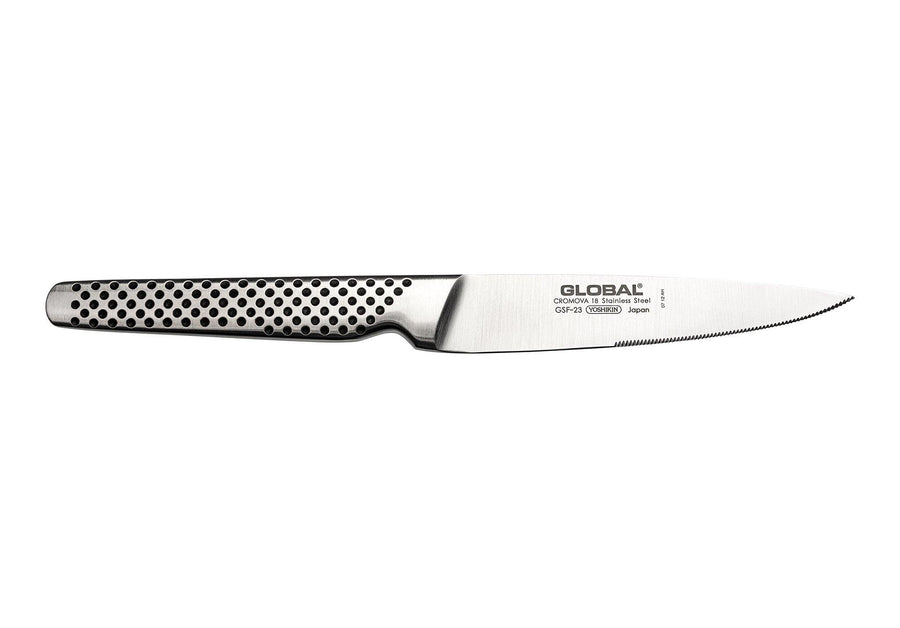 Global Knives GSF Series 11cm Steak Knife, Serrated GSF23 - Millys Store