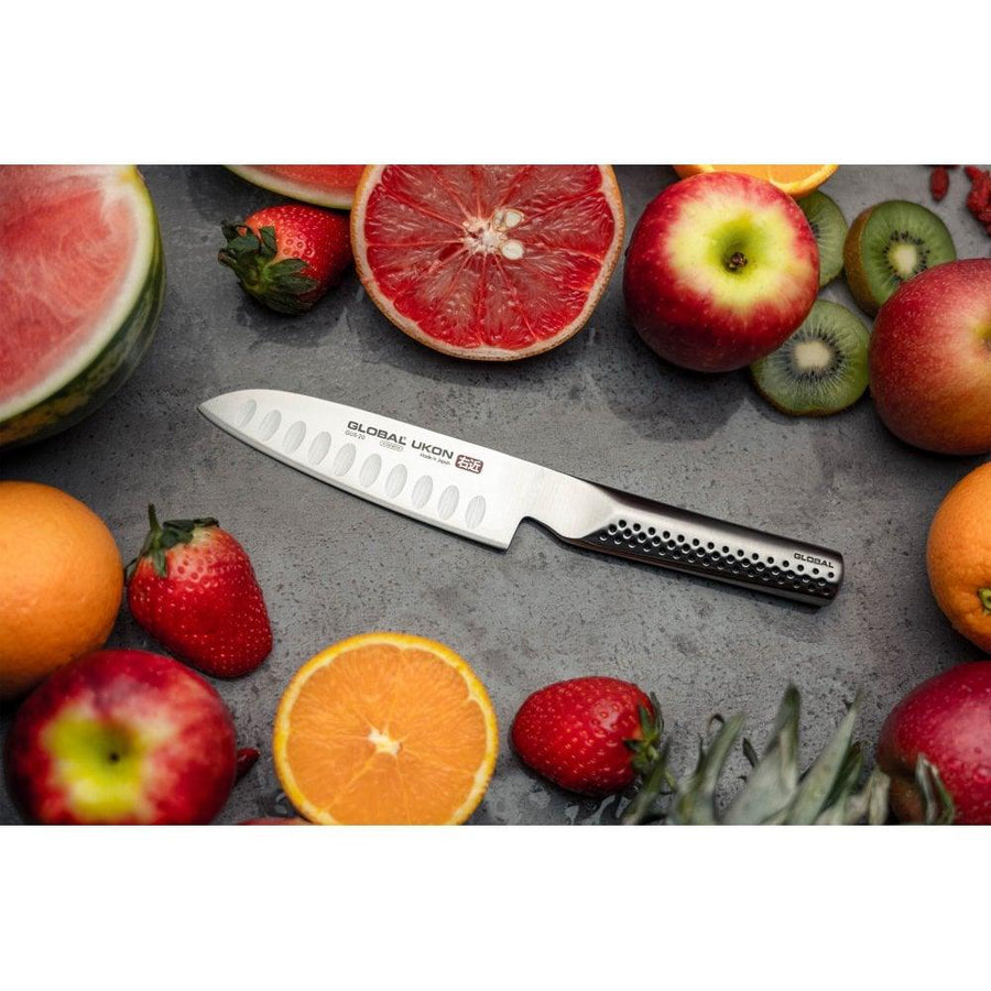 Global Ukon Santoku Knife 13cm Blade GUS-20 - Millys Store
