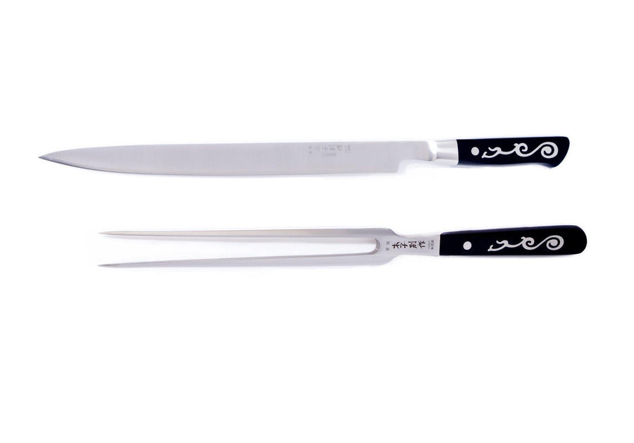 I.O. Shen 230mm Carving Knife and Carving Fork Set - Millys Store