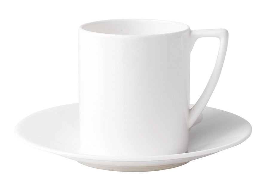Jasper Conran China White Espresso Cup and Saucer - Millys Store