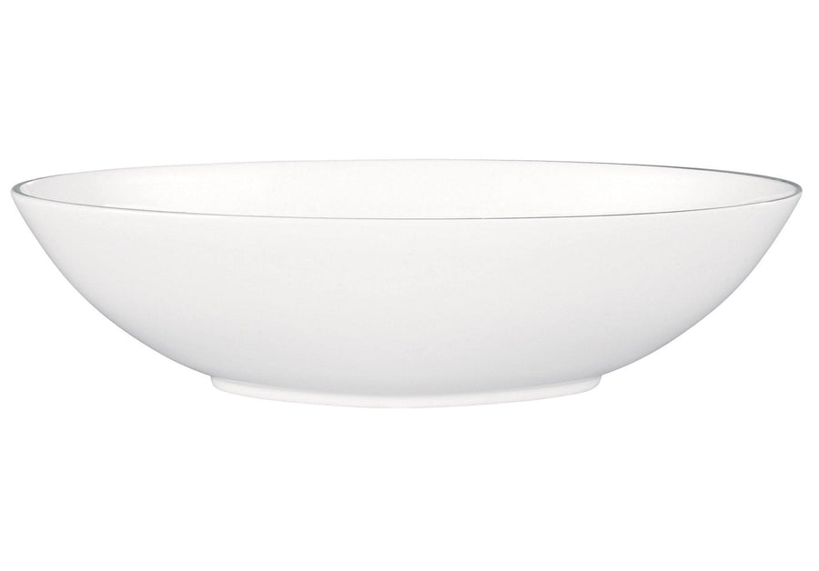 Jasper Conran China White Oval Open Serving Bowl 30.5 x 7cm - Millys Store