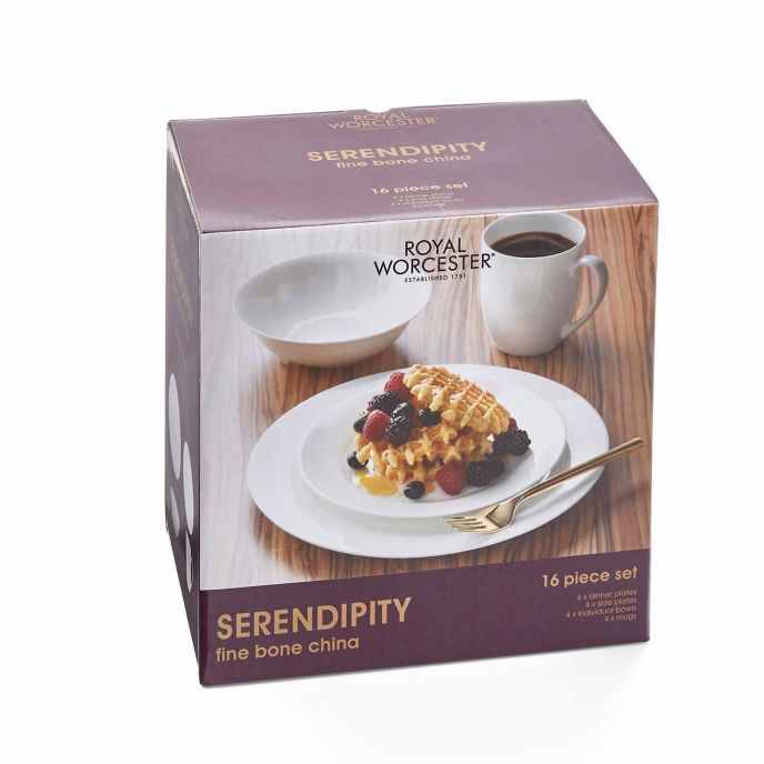 Royal Worcester Serendipity 16 Piece Set for 4