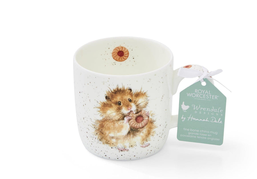 Royal Worcester Wrendale Designs Diet Starts Tomorrow Hamster Fine Bone China Mug - Millys Store