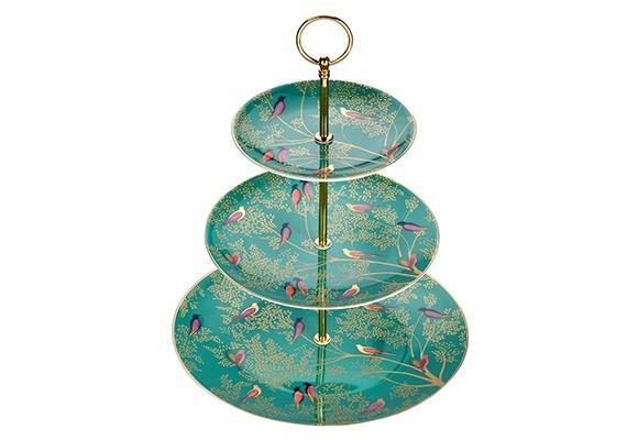 Sara Miller London for Portmeirion Chelsea Collection 3 Tier Cake Stand - Millys Store