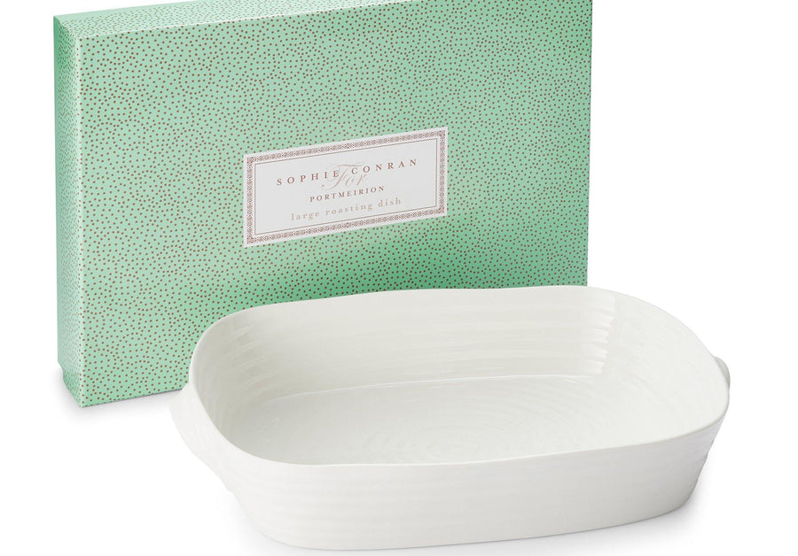 Sophie Conran for Portmeirion Large Handled Roasting Dish White - Millys Store