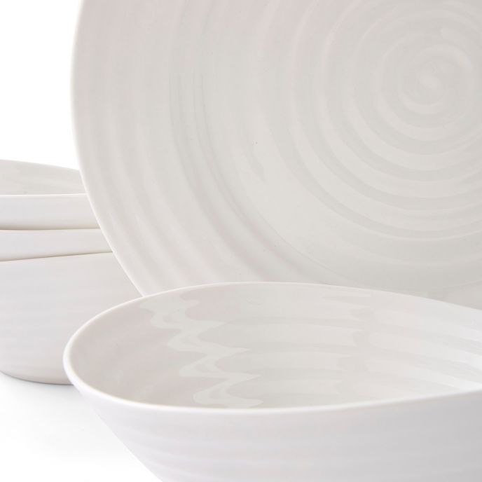 Sophie Conran for Portmeirion White 12 Piece Dinner Set for 4 People