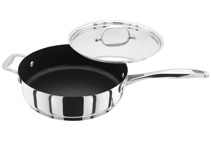 Stellar 7000 Stainless Steel 24cm Non-Stick Saute Pan with Helper Handle - Millys Store