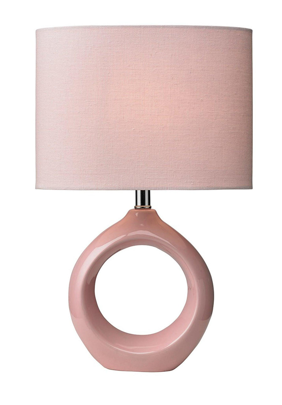 Village At Home Isla Table Lamp Blush Pink - Millys Store