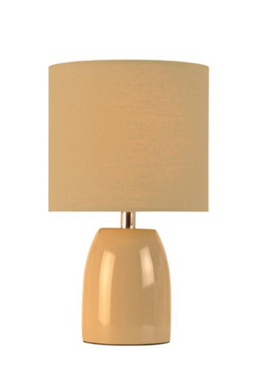 Village At Home Opal Table Lamp Putty- Ideal Bedside Lamp