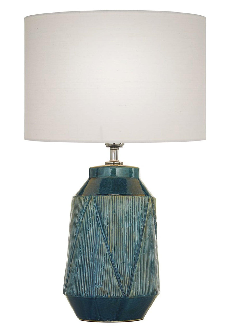 Village At Home Safi Table Lamp Teal