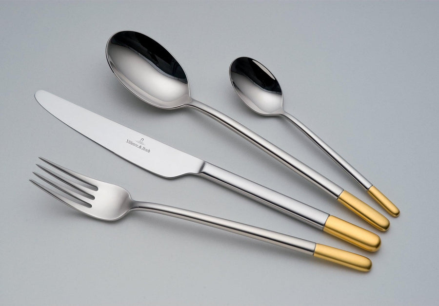 Villeroy & Boch Cutlery Ella Partially Gold Plated Demi-Tasse Spoon - Millys Store