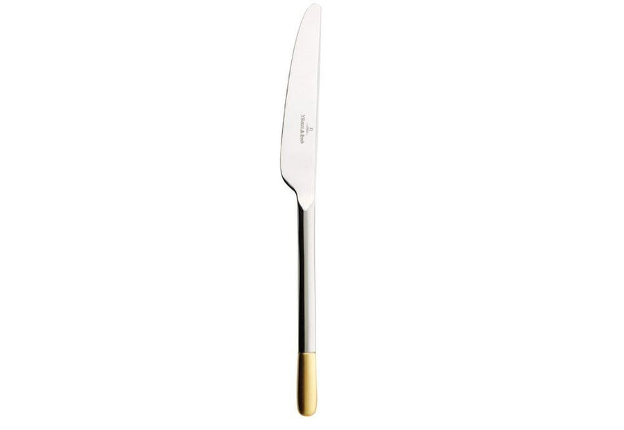 Villeroy & Boch Cutlery Ella Partially Gold Plated Dinner Knife - Millys Store