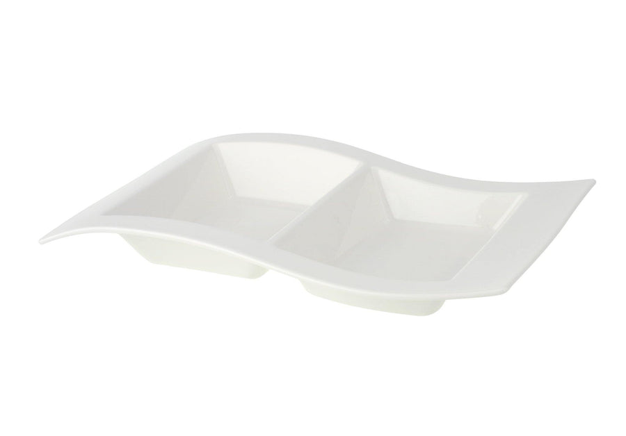 Villeroy & Boch New Wave Platter 2 Compartments 31 x 21cm - Millys Store