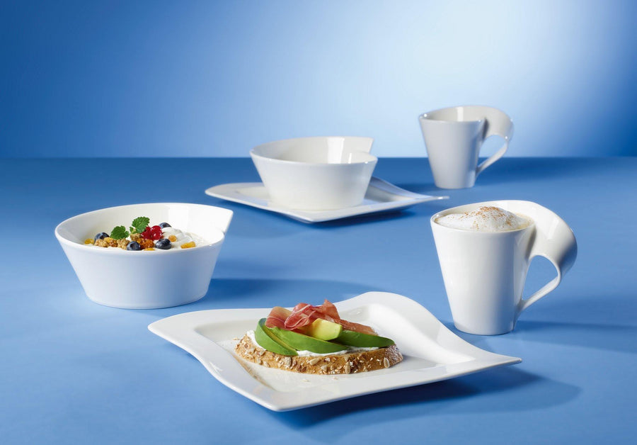 Villeroy & Boch New Wave Salad Plate Square 24 x 24cm - Millys Store