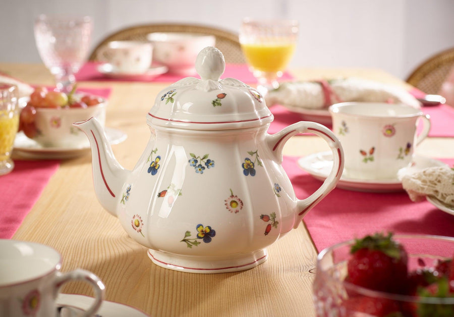 Villeroy & Boch Petite Fleur Teapot 6 Person 1.00L - Millys Store
